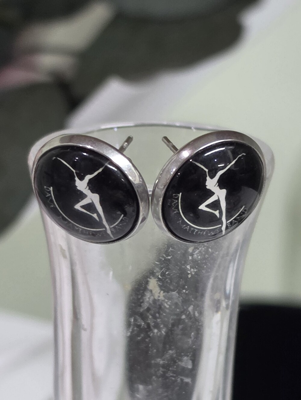 DMB DAVE MATTHEWS CUSTOM STUD Earrings. FREE FAIRY DANCER SPIRIT NANCY